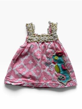 Mud Pie | Dresses | Mud Pie Blue Tulle Tutu Dress With Ice Cream Applique